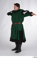  Photos Medieval Aristocrat in green dress 1 Aristocrat Medieval clothing green dress t poses whole body 0004.jpg